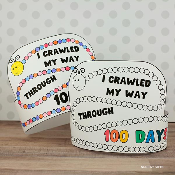 I Crawled My Way Through 100 Days Of School Headband – Non-Toy Gifts i-crawled-my-way-through-100-days-of-school-headband-non-toy-gifts