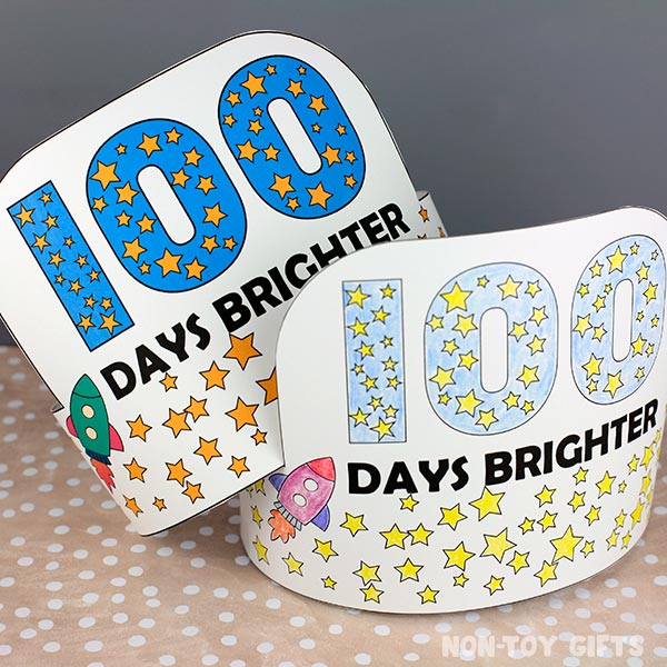 100 Days Brighter Headband