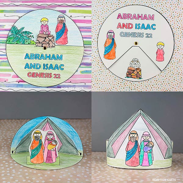 Abraham Sarah And Isaac Craft Abraham And Isaac Coloring Page – 10