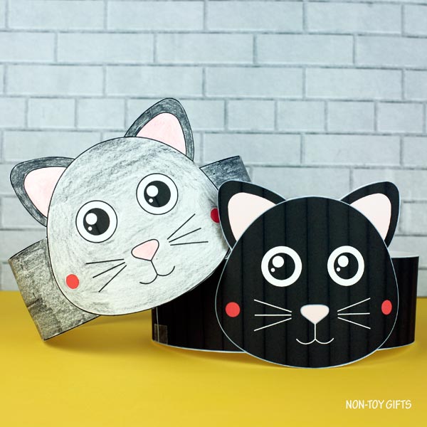 Black Cat Paper Hat