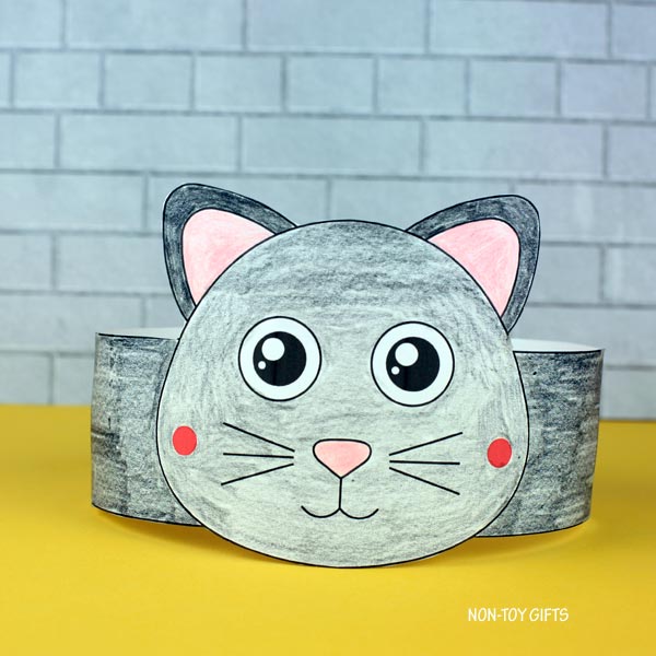 Black Cat Paper Hat