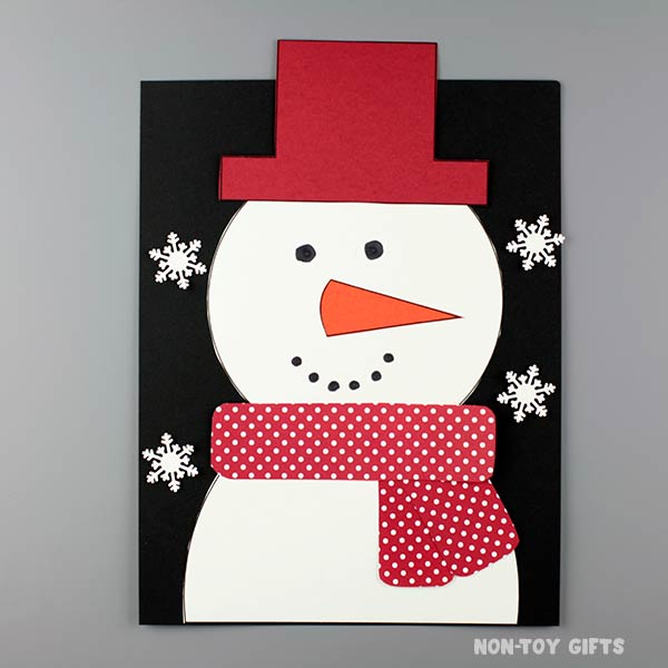 Easy Snowman Craft - 4 Options
