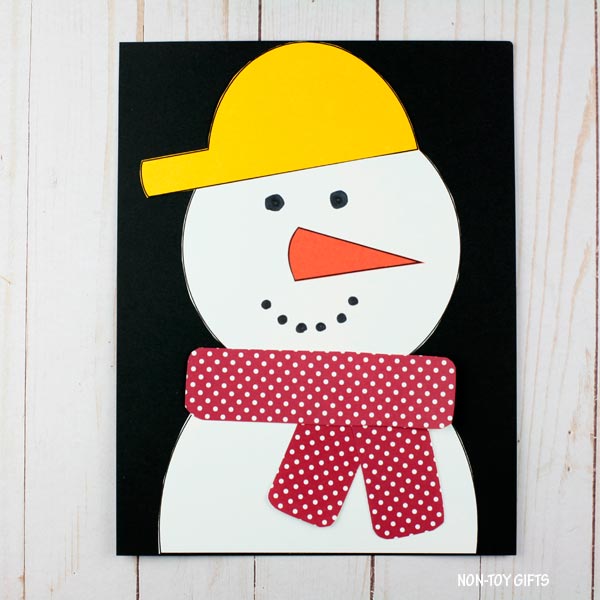Easy Snowman Craft - 4 Options