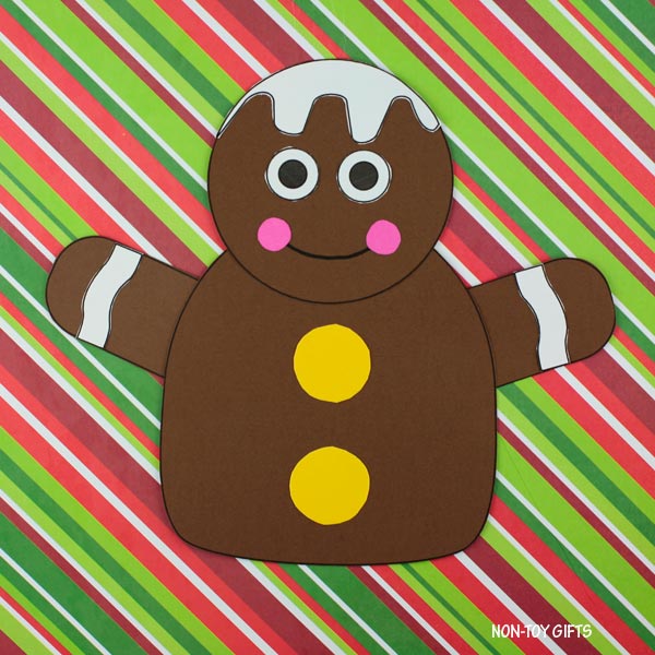 Gingerbread Man Craft Template β printable Christmas activity for preschool and kindergarten. Ideal for December art centers, classroom door decor or winter learning fun.