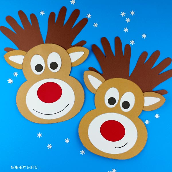 Handprint Reindeer Craft