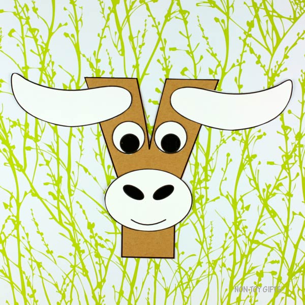Letter Y Craft - Y is for Yak- Uppercase Letter Y
