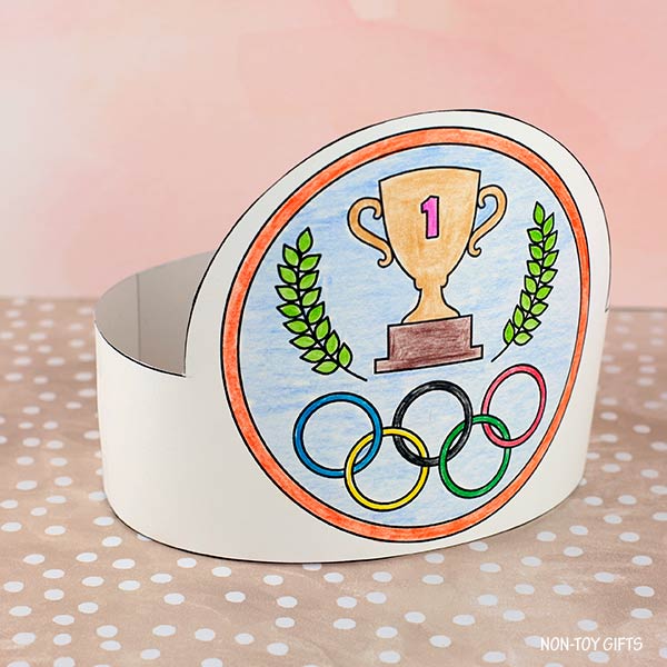 2024 Olympics 3-Craft Bundle for Kids: Spinner and Paper Hats