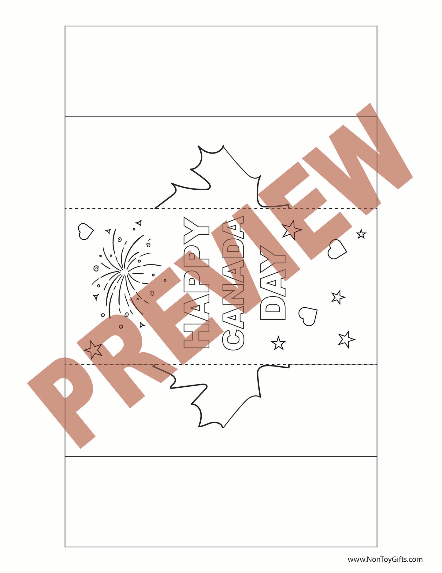 Canada Day printable