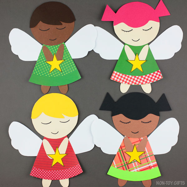 Paper Clip Angels  Fun Family Crafts