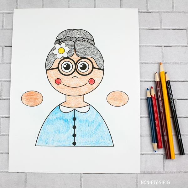 Rosa Parks coloring craft activity printable for kids