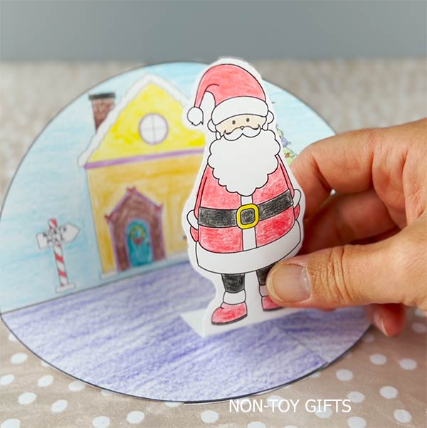 Santa craft classroom