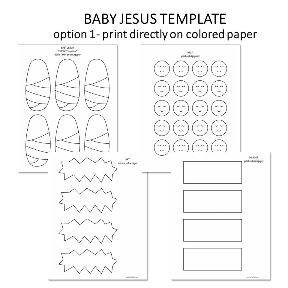Baby Jesus Craft