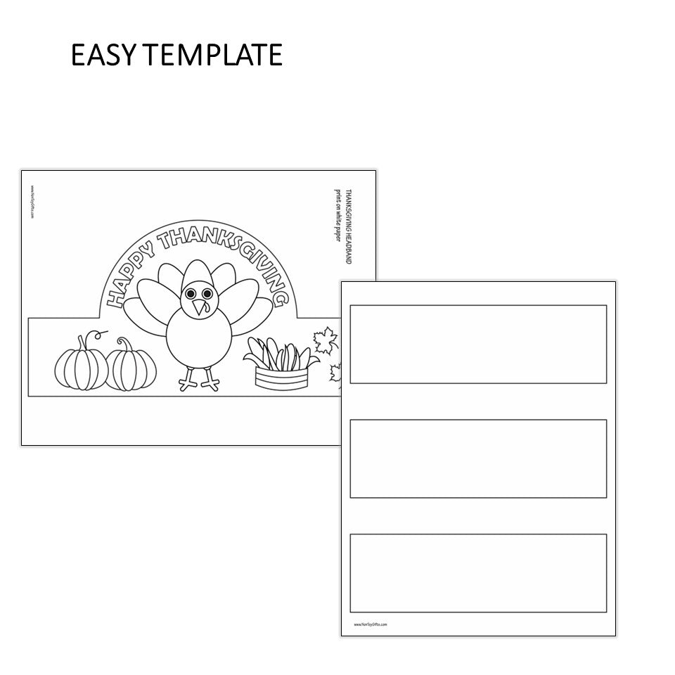 Thanksgiving Paper Hat