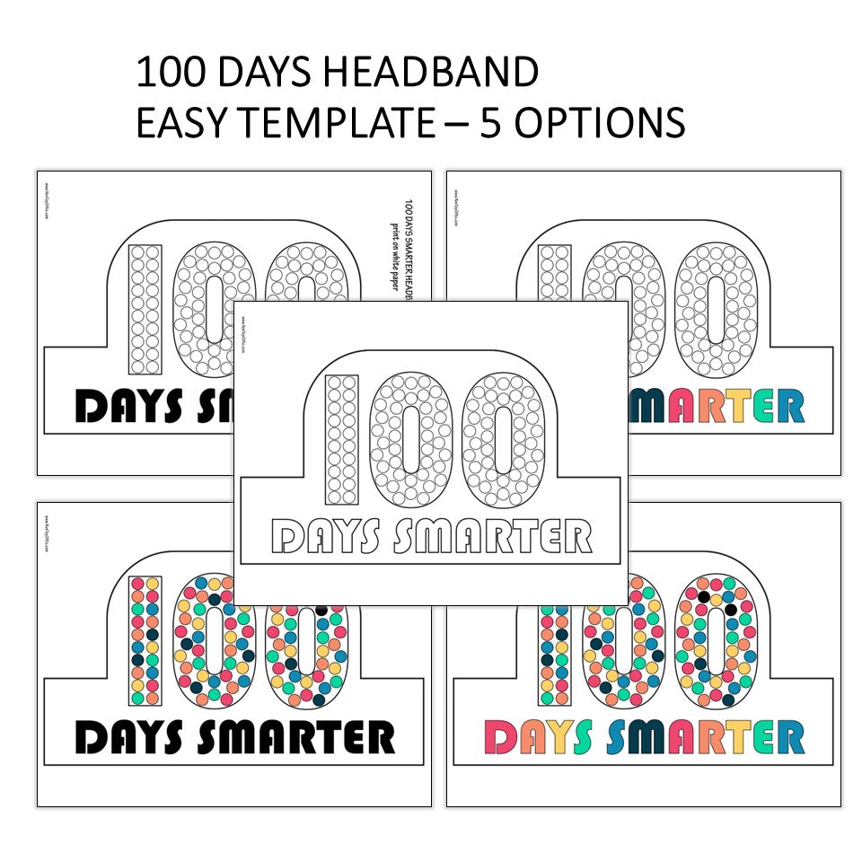 100 Days Smarter Headband