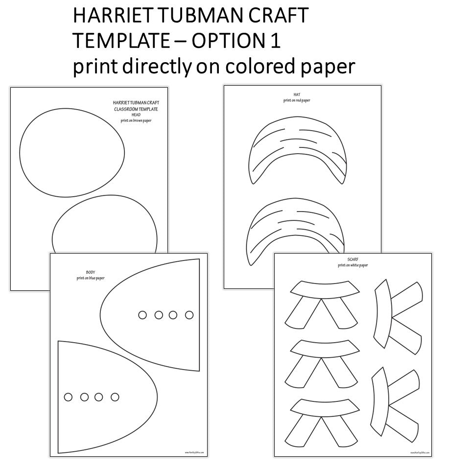 Harriet Tubman Craft