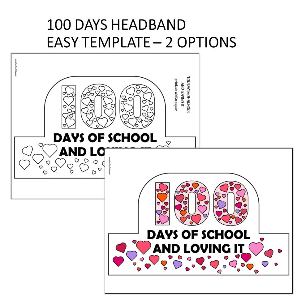 100 Days Of School And Loving It Crown