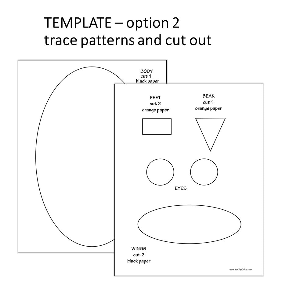 Shape Penguin with 3D Heart