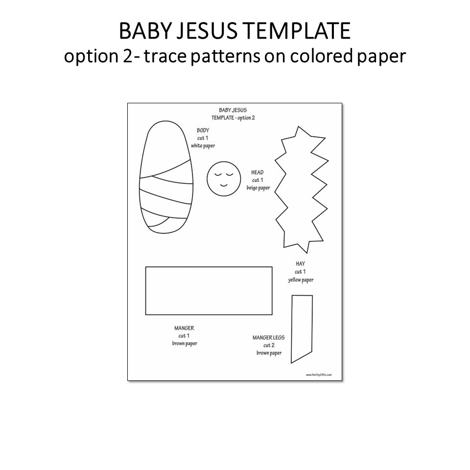 Baby Jesus Craft