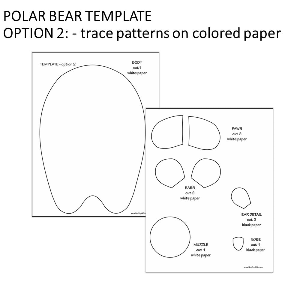 Polar Bear Craft Printable