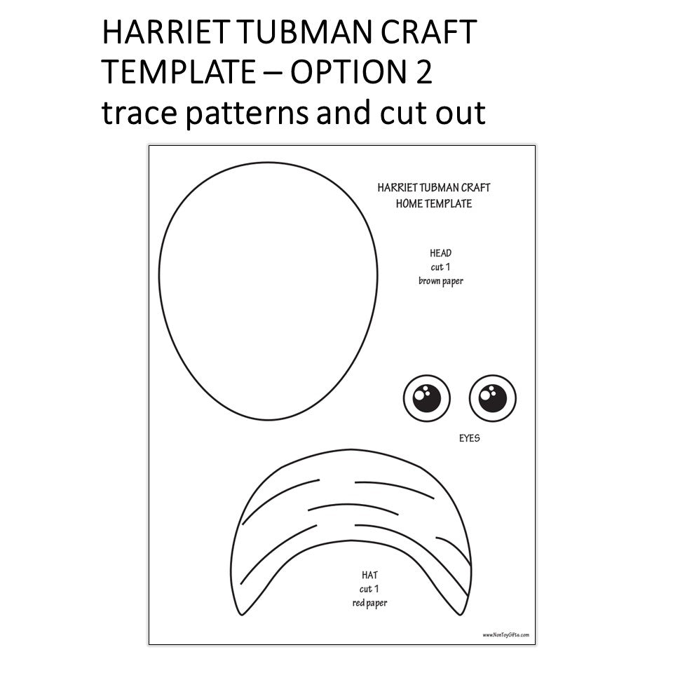 Harriet Tubman Craft
