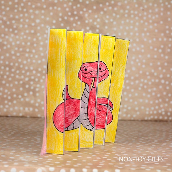Chinese New Year Snake Agamograph