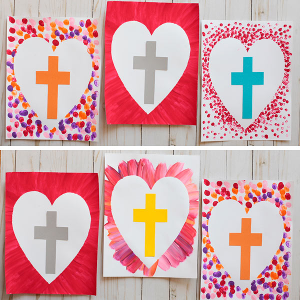 Easter Religious 3-Craft Bundle : He Is Risen and Cross Crafts