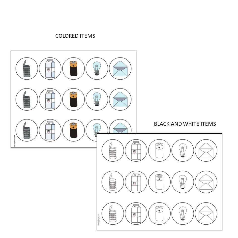 We Recycle Paper Hat - Earth Day Coloring Crown Craft for Kids