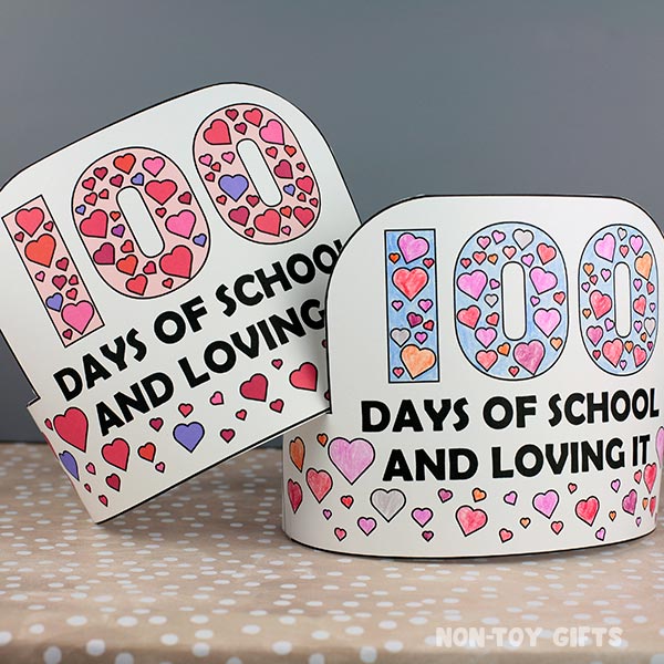 100 Days Of School And Loving It Crown