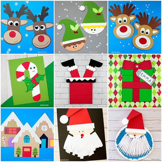 30 Printable Christmas Crafts Kids Will Love To Make