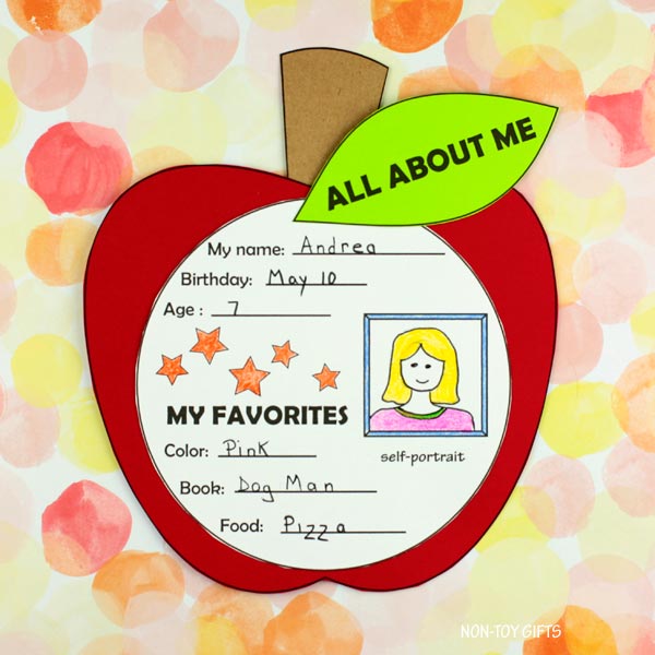 All About Me Apple Banner