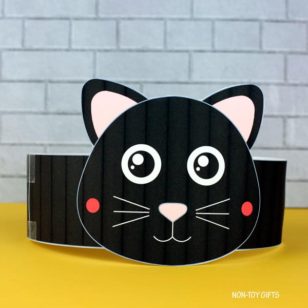 Black Cat Paper Hat