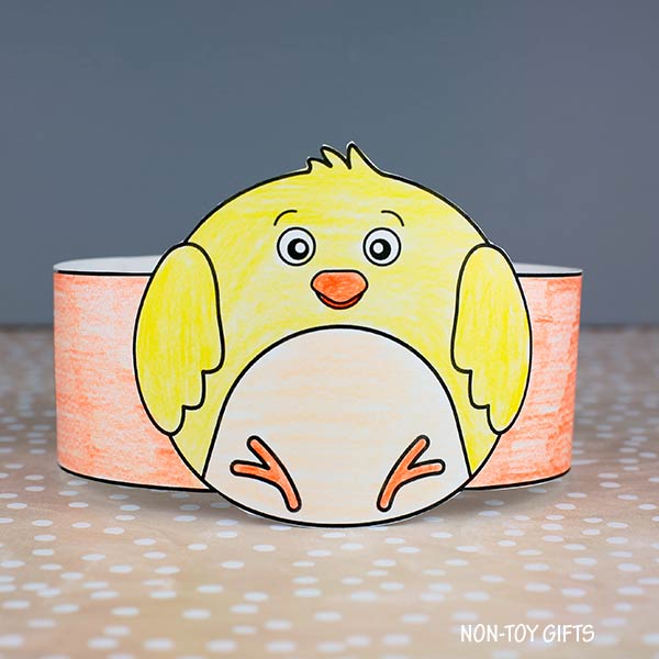 Chick Paper Hat - Farm Animal Craft