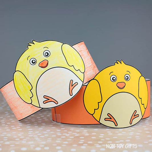 Chick Paper Hat - Farm Animal Craft
