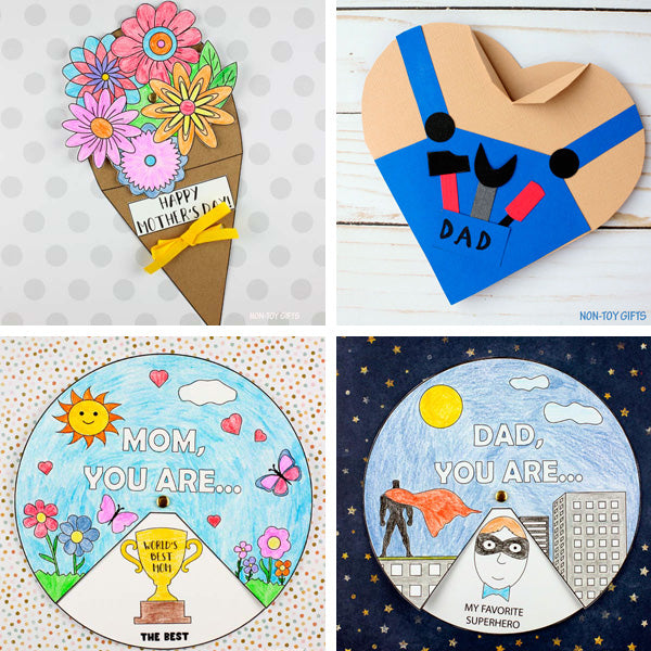 4 Craft Bundle for Mother's Day and Father's Day