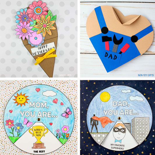 4 Craft Bundle for Mother's Day and Father's Day