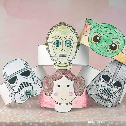 5 DIY Star Wars Paper Hats