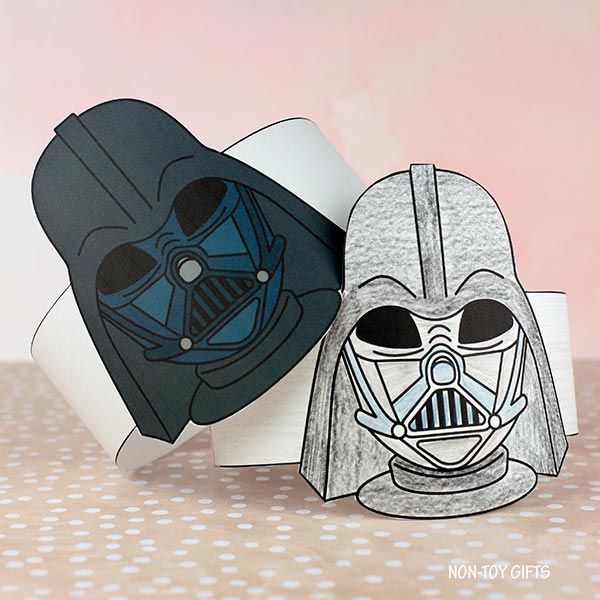 Darth Vader Headband - Star Wars Coloring Crown