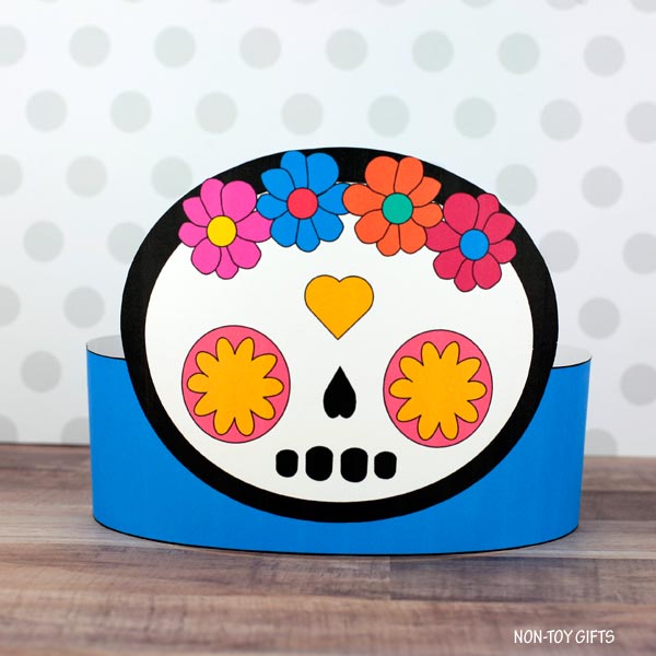 Day of the Dead Paper Hat
