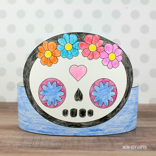 Day of the Dead Paper Hat