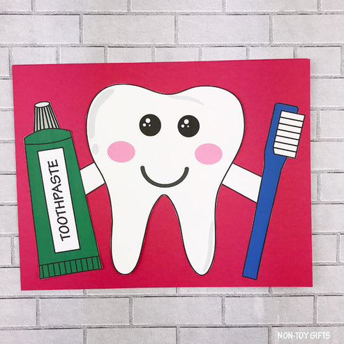 Dental Health Crafts and Activity – Non-Toy Gifts