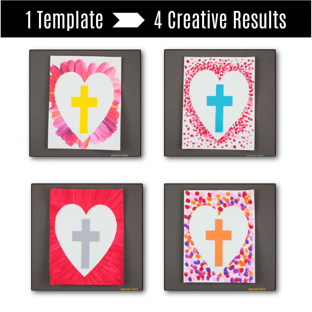 Religious Easter art project for preschool