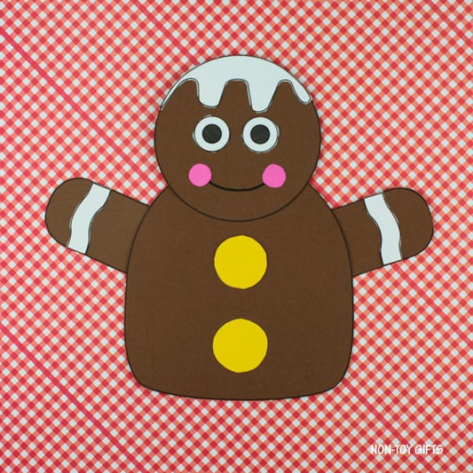 Printable Gingerbread Man Craft for Kids — fun Christmas cut-and-paste activity for preschool and kindergarten. Great for classroom bulletin boards, art centers, or homeschool holiday projects.
