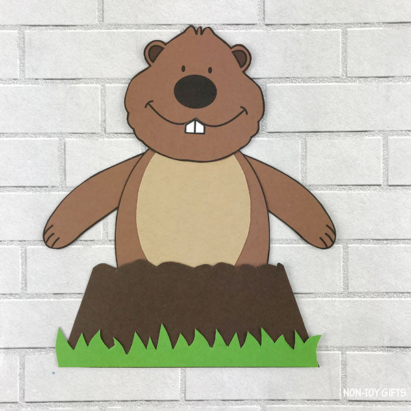 Groundhog Day Craft for Kids