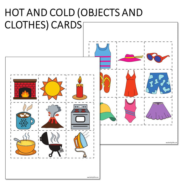 Hot and Cold Sorting Activity – Non-Toy Gifts