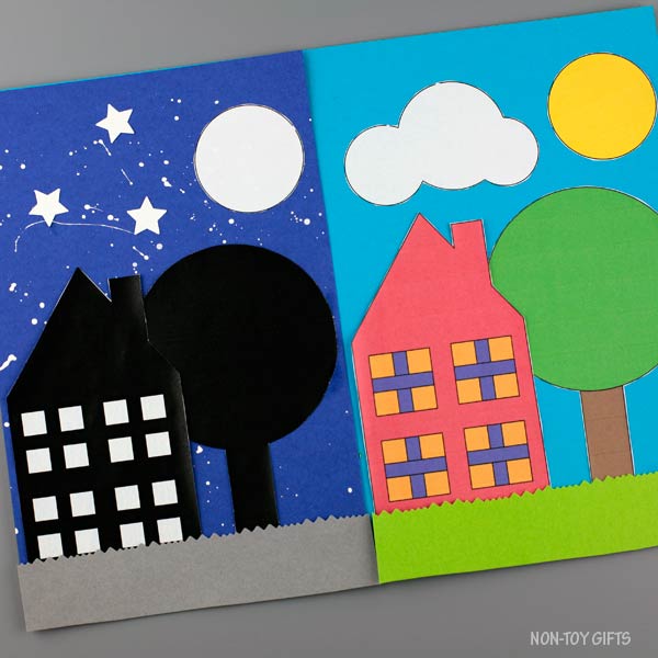 Day and Night Paper Craft