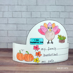I Am Thankful For Paper Hat – Non-Toy Gifts