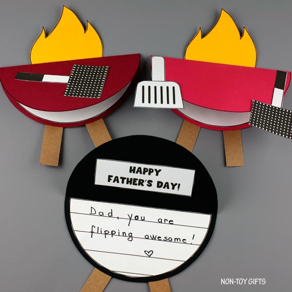 King of the Grill Card for Father's Day