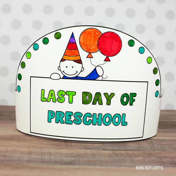 Last Day of Preschool Headband