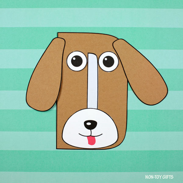 Letter D Craft - D is for Dog- Uppercase Letter D