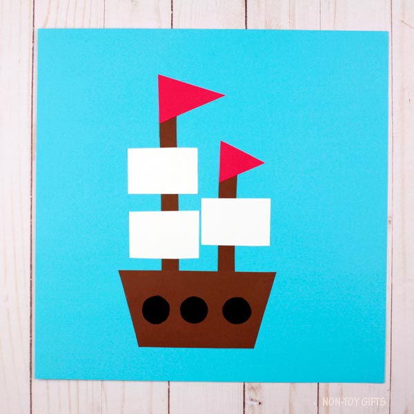 Shape Mayflower Boat Craft